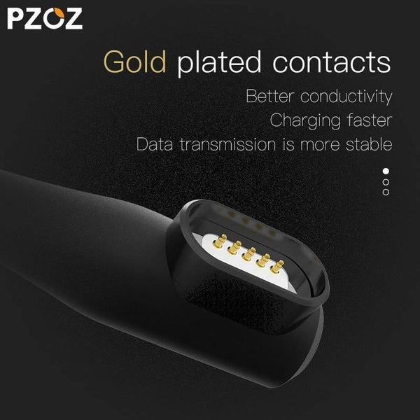Planet Gates Black 1m For micro / 1M PZOZ 90 degree Micro USB Magnetic Cable Fast Charging Adapter Phone Cables Microusb Android Data Charger For Xiaomi redmi Tablet