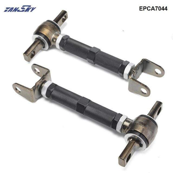 Planet Gates black 1pair REAR Adjustable Racing Rear Suspension Camber Control Arms Kit For Honda Civic EP3 TYPE R DC5 ES1 EP2 SPORT EPCA7044