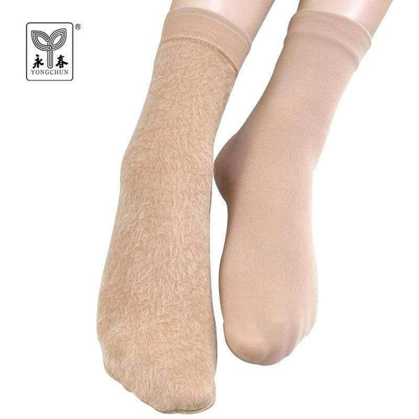 Planet Gates Black / 1pair Women socks Autumn and winter plus velvet socks thickening sock winter thick thermal incarcerators sleeping female 268