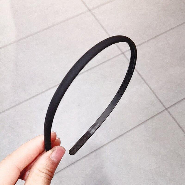 1PCs Candy Color Headband Head Buckle Wide Section Headband Plastic Teeth Hair Band Hoop Women Girls Hair Accessories Headwear