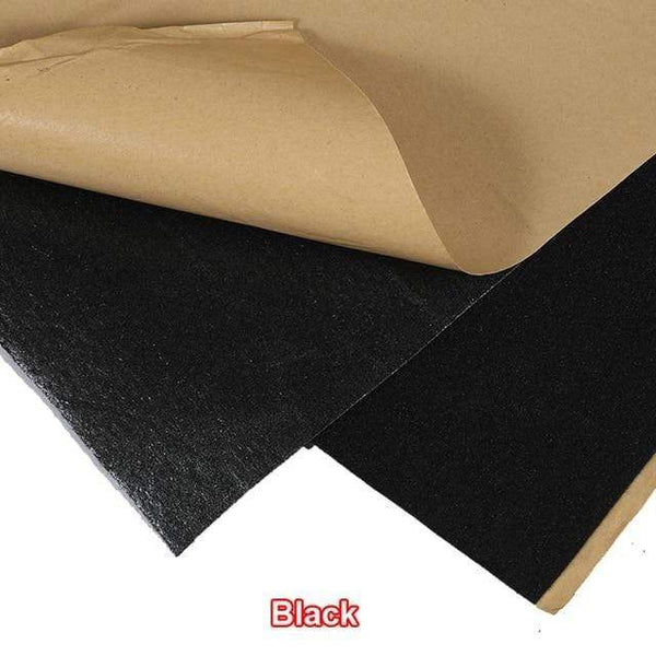 Planet Gates Black 1x0.5m Speaker Cloth Self-Adhesive Felt Subwoofer Box Tape Strip Patch Sound Absorption Anti-seismic Beige/Silver/Gray/Black