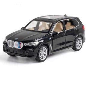 Planet Gates Black 2 1:32 BMW X5 SUV Alloy Car Model Diecasts & Toy Vehicles Metal Toy Car Model Simulation Sound and Light Collection Childrens Gift