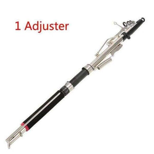 Planet Gates Black / 2.1 m / China 2.1/2.4/2.7m Fishing Rod Adjustable Telescopic Automatic Pole Sea Shore River Lake Fishing Tackle Canaas De Pescar
