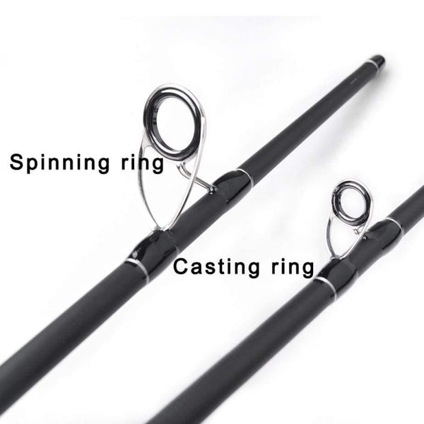 Planet Gates Black / 2.1 m Spinning casting Fishing Rod 100% Carbon Fiber 2.1m-3.0m 4 Section M Lure Rods Fast Action Pesca Travel Rod Fishing Tackle