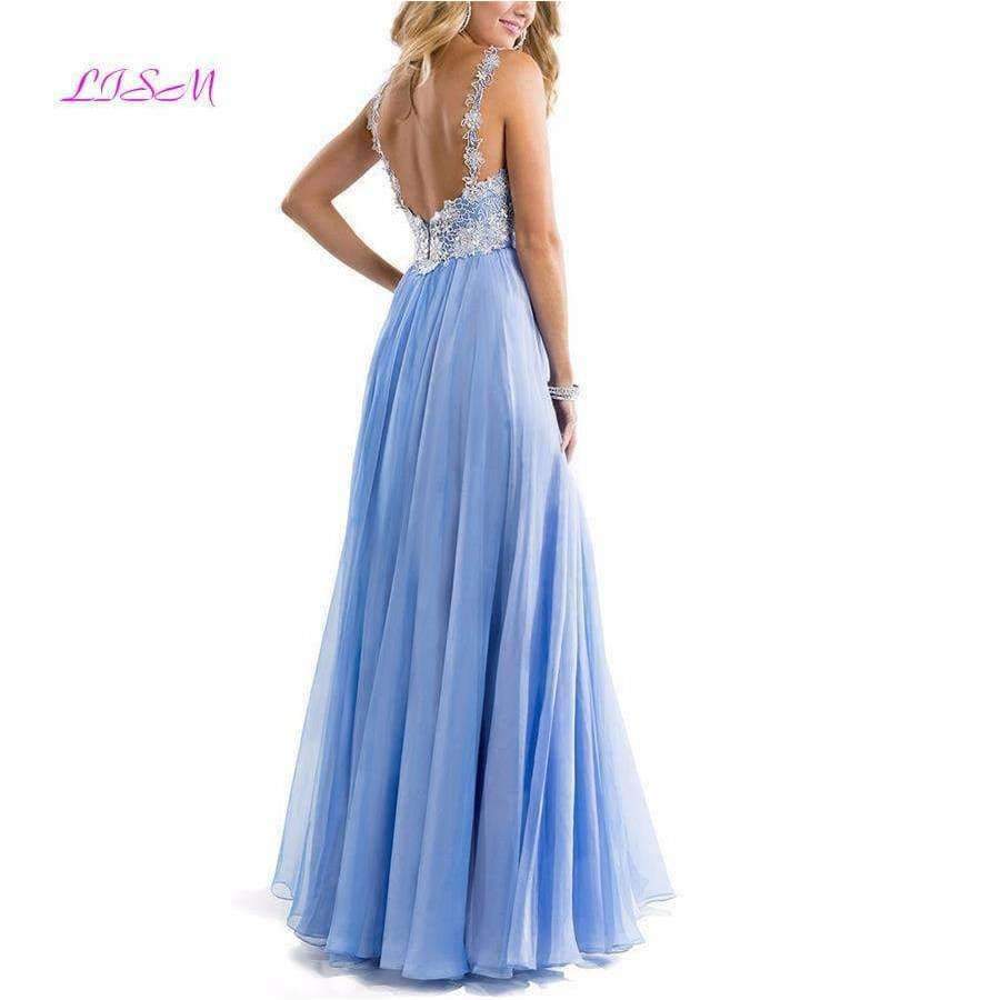 Planet Gates Bridesmaid Dresses Strapless Women Ladies Tulle Formal Ball Gowns Lace Appliques Backless Prom Party Dresses