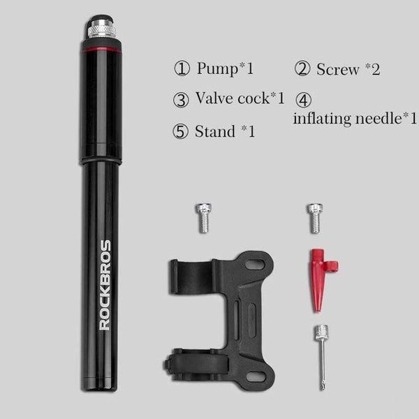 Planet Gates Black 2 / China Cycling Bike Bicycle Mini Pump 150 PSI Aluminum Alloy Portable With Pressure Gauge Inflator Bike Tire Pump Presta Valve