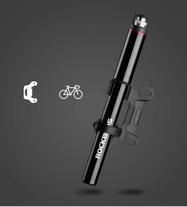Planet Gates Black 2 / China Cycling Bike Bicycle Mini Pump 150 PSI Aluminum Alloy Portable With Pressure Gauge Inflator Bike Tire Pump Presta Valve