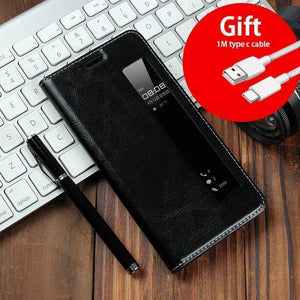 Planet Gates Black 2 / For huawei P20 Leather Case For huawei P20 Pro cover Magnetic case For Huawei P20 Pro Flip Cases leather cover P20