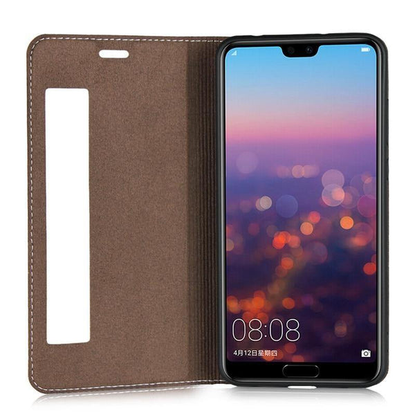 Planet Gates Black 2 / For huawei P20 Leather Case For huawei P20 Pro cover Magnetic case For Huawei P20 Pro Flip Cases leather cover P20
