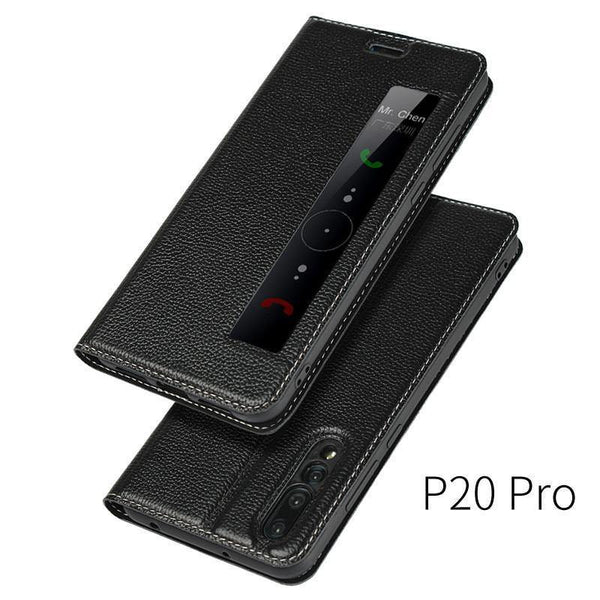 Planet Gates Black 2 / For huawei P20 Leather Case For huawei P20 Pro cover Magnetic case For Huawei P20 Pro Flip Cases leather cover P20