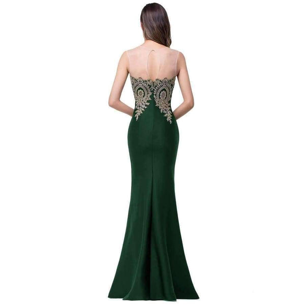 Gold Applique Royal Blue Lilac Mermaid Bridesmaid Dresses 2018 Long Wedding Party Dress Robe Demoiselle Dhonneur