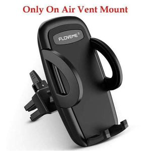 Luxury Car Phone Holder For Iphone X 8 7 6 Plus Windshield Mount Stand 360 Rotation Phone Holder For Samsung S9 S8 Plus - Black 2