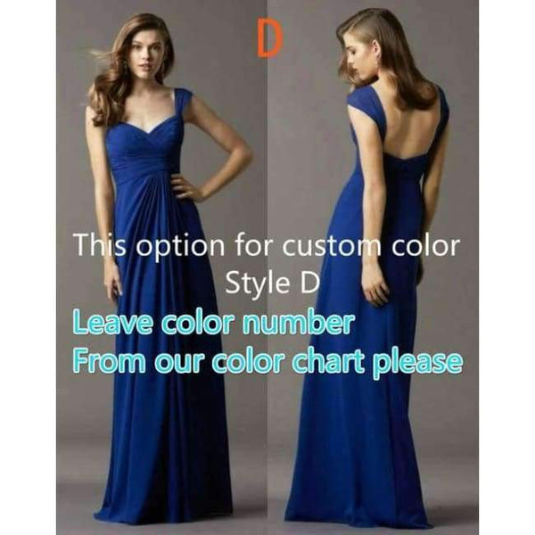 Planet Gates Black / 2 Sweet 4 style long Bridesmaid Dresses colors wedding dress, Prom party dress women Plus size