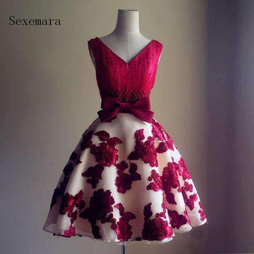 Planet Gates Black / 2 Vestido de noiva 2018 v-neck formal prom ball gowns casamento Custom size/color short lace bridesmaid dresses