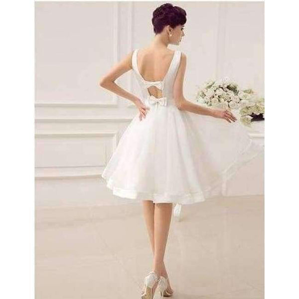 Planet Gates Black / 2 White mini Short Bridesmaid Dresses A-Line V-Neck Knee Length Lace Maid Honor Wedding Party Dress vestidos de festa