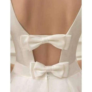 Planet Gates Black / 2 White mini Short Bridesmaid Dresses A-Line V-Neck Knee Length Lace Maid Honor Wedding Party Dress vestidos de festa