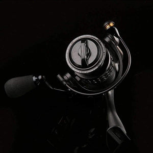 Planet Gates Black / 2000 Series NA2000 3000 4000 5000 9BB 5:2:1 Fishing Reel Aluminum Fishing Spinning Reel Fish Tool Automatic Folding Handle