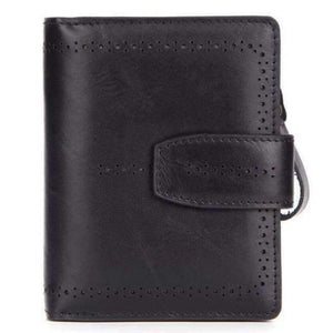 Planet Gates black 2018 Muurdde RFID Fashion Hollow Out Genuine Leather Women Wallet And Purses Coin Purse Female Small Portomonee Lady Money Bag