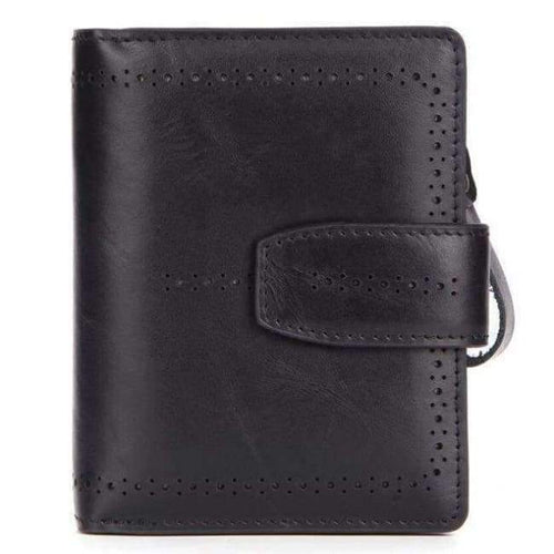 Planet Gates black 2018 Muurdde RFID Fashion Hollow Out Genuine Leather Women Wallet And Purses Coin Purse Female Small Portomonee Lady Money Bag