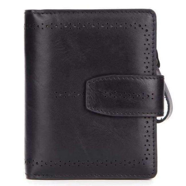 Planet Gates black 2018 Muurdde RFID Fashion Hollow Out Genuine Leather Women Wallet And Purses Coin Purse Female Small Portomonee Lady Money Bag