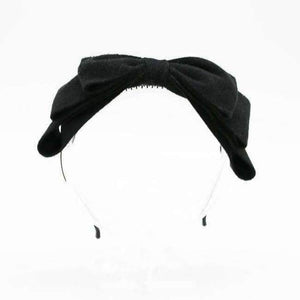 Planet Gates black 2018 New winter velvett 3 layor bow elegant headband fashion children hairband hair accessories OEM