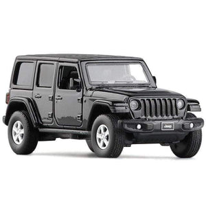 Planet Gates Black 2021 New 1:36 JEEPS Sahara Wrangler Simulation Toy Vehicles Model Alloy Children Toys Collection Gift Car Kids