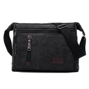 Planet Gates Black / (20cm<Max Length<30cm) Men's Fashion Crossbody Shoulder Bag Male Casual Travel Bag Men Bags Vintage Canvas Messenger Bags M55