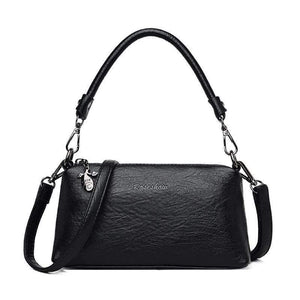 Quality Women Handbag Luxury Messenger Bag Soft PU Leather Shoulder Bag Fashion Ladies Crossbody