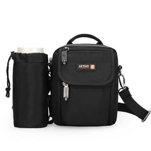 Planet Gates black / 22X7X20 cm abou Men Bag Fashion Crossbody Bags For Men Casual Bolsos Mujer High Quality Nylon Shoulder Bags Sac