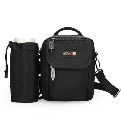 Planet Gates black / 22X7X20 cm abou Men Bag Fashion Crossbody Bags For Men Casual Bolsos Mujer High Quality Nylon Shoulder Bags Sac