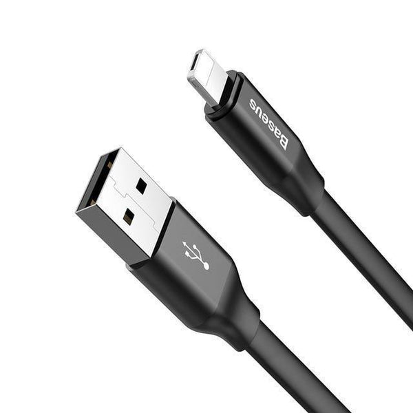 Planet Gates Black / 23cm Baseus Reversible Micro USB Cable For iPhone X 8 7 6 6s 5 s Android For Samsung HTC LG Fast Data Sync Charger Mobile Phone Cable