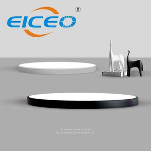 Planet Gates Black / 23x5cm 8W / Neutral Light Modern Lights Bedroom Living Room Hotel Project Commercial Ceiling Lamp Ultra Thin Slim Round Surface Mounted Led Ceiling Lamp