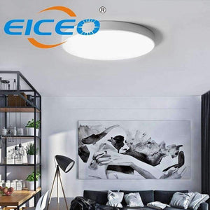 Planet Gates Black / 23x5cm 8W / Neutral Light Modern Lights Bedroom Living Room Hotel Project Commercial Ceiling Lamp Ultra Thin Slim Round Surface Mounted Led Ceiling Lamp