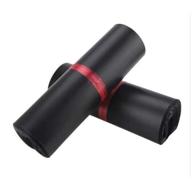 Planet Gates Black / 25 35cm Mail Packaging Poly Mailer Package Shipping Plastic Mailing Bag By Envelope Courier Black Wholesale Bulk Self-Adhesive Supplies