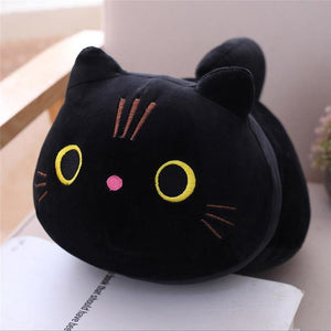 Lovely Cute Stuffed Soft Cat Plush Pillow Cushion Kawaii Cat Soft Plush Toys Kids Children Birthday Gift Dropshipping