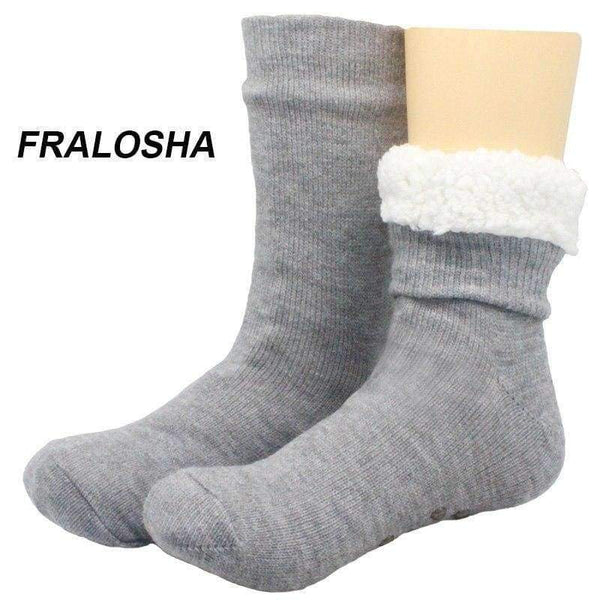 Planet Gates Black / 25cm Winter Warm Women Socks Skid Bilayer Soft Indoor Home Slippers Socks Hosiery Home socks