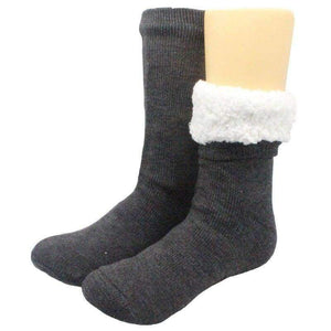 Planet Gates Black / 25cm Winter Warm Women Socks Skid Bilayer Soft Indoor Home Slippers Socks Hosiery Home socks