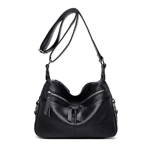 Designer 3 Zipped Pockets Women Bags Handbags High Quality Shoulder Bags Ladies Handbags