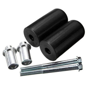 Planet Gates Black 2PCS Universal Motorcycle Frame Sliders Anti Crash Protector For Yamaha For Honda Slider Anti-collision Protection Frame
