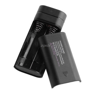 Planet Gates Black 2x18650 Battery Charger 5V USB Mobile Power Bank Case Kit DIY Box Phone Case Z17 Drop ship