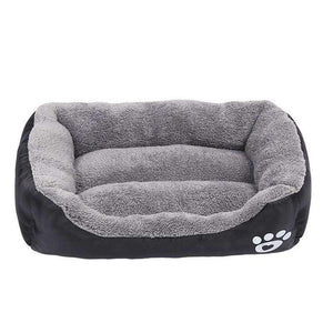 Planet Gates Black / 2XL 95x70x16cm Dog Bed for Small Medium Large Dogs 2XL Size Pet Dog House Warm Cotton Puppy Cat Beds for Chihuahua Yorkshire Golden Big Dog Bed