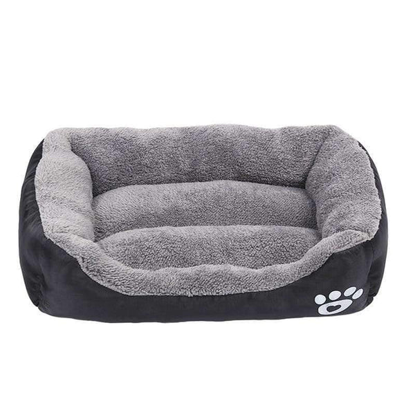 Planet Gates Black / 2XL 95x70x16cm Dog Bed for Small Medium Large Dogs 2XL Size Pet Dog House Warm Cotton Puppy Cat Beds for Chihuahua Yorkshire Golden Big Dog Bed