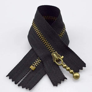 Planet Gates black / 3# / 15cm 10pc Meetee Metal Zippers 15/20/30/40cm 3# Close-end Zip Bronze For DIY Sewing Bags Jeans Shoes Clothing Tailor Craft Acessories