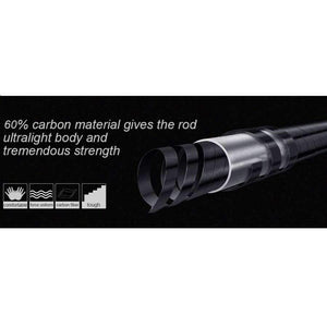 Planet Gates Black / 3.3 m / Čínský teleskopický feederový prut 3.0 m-3.9 m 2 sekce CW 120g Extra těžké rybářské feederové pruty 60% uhlíkové vlákno feederový prut