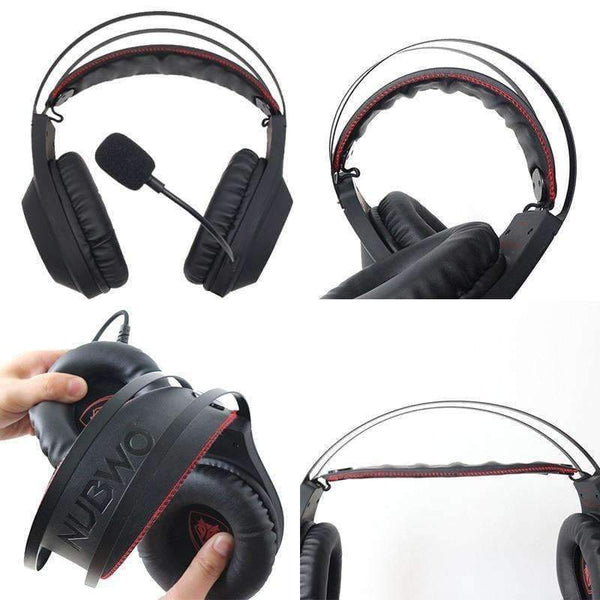 Planet Gates Black 3.5mm Computer Stereo Gaming Headphones Earphones headset gamer for Mobile Phone PS4 Xbox PC Headphone with mic Earbuds