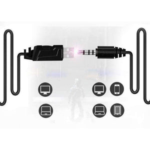 Planet Gates Black 3.5mm Computer Stereo Gaming Headphones Earphones headset gamer for Mobile Phone PS4 Xbox PC Headphone with mic Earbuds