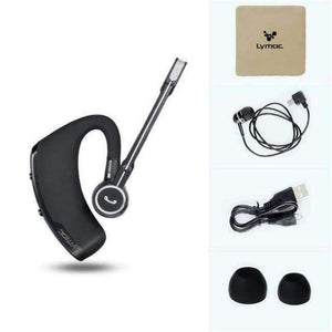 Planet Gates Black 3 Bluetooth Headset Business Car Wireless Headphones Stereo with Mic Sport Running Bluetooth Earphone Handfree HD Music