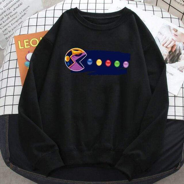 Planet Gates Black 3 / M Solar System Planets Colour Mens Sweatshirt O-neck Hip Hop Hoodie Leisure Polyester Clothing  Autumn Moletom Masculino