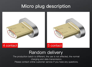 Planet Gates Black 3 plugs PZOZ Magnetic Cable Type C Micro USB C Adapter For iphone 8 Samsung Microusb Type-C Charger Phone usb Magnet Cable Fast Charging