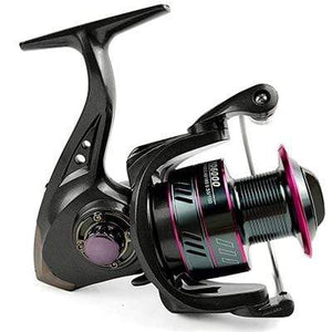 Planet Gates Black / 3000 Series / China Fishing Reel Spinning 1000-7000 Series Metal Spool Spinning Wheel for Sea Fishing Carp Fishing